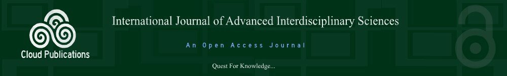 International Journal of Advanced Interdisciplinary Sciences - an Open Access Journal