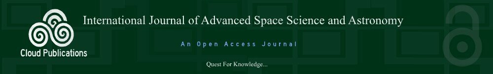 International Journal of Advanced Space Science and Astronomy-an Open Access Journal