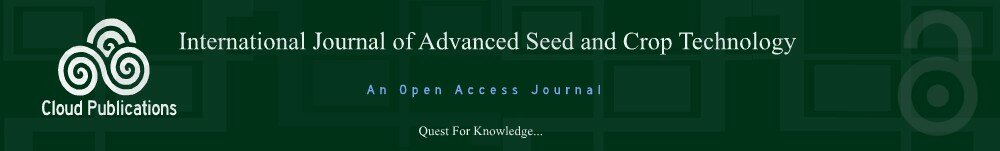 An open Access Journal-International Journal of Advanced Seed and Crop Technology