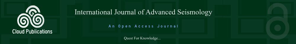 An Open Access Journal-International Journal of Advanced Seismology